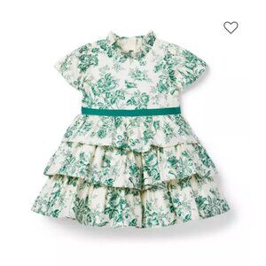 Janie and Jack - Floral Toile Tiered Dress